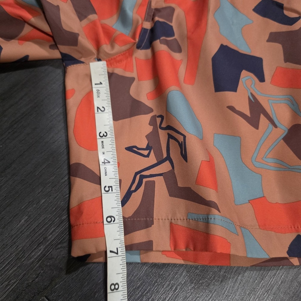 Puma x Butter Goods Shapes Shorts Men L Brown Gorpcore Geometric Streetwear - Picture 9 of 11